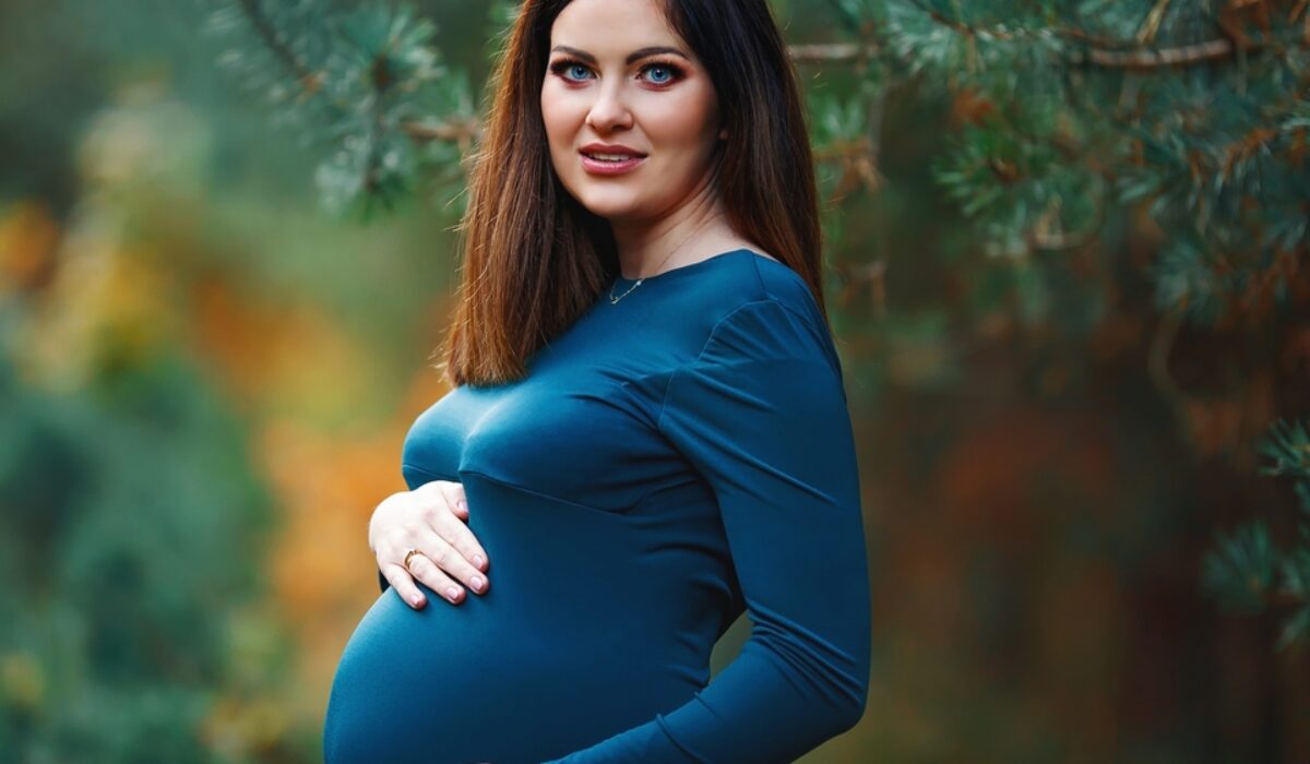 Joanna leśna sesja ciążowa